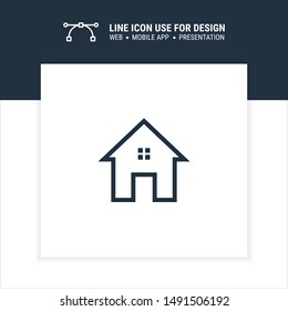 home villa icon design vector illustration