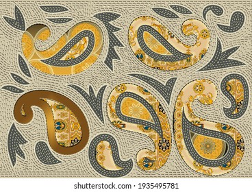 Decoración de pared casera, Diseño de mosaico de pared digital, Baldosas murales en mármol multicolor para la decoración, ilustración 3D para papel pintado, linóleo, textil, fondo de página web, Motif Art.