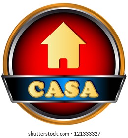 Home web icon on a white background
