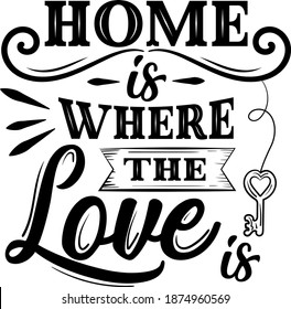 Home is where the love is quote 