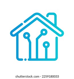 home wifi network internet of things iot smarthome icon