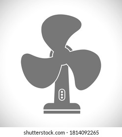 home wind fan for ventilation web icon