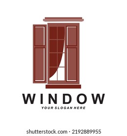 Home Window Logo, Home Interior icon design