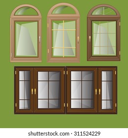 home windows - Illustration
Window, Arch, Wall - Building Feature, Architecture, Shutter
