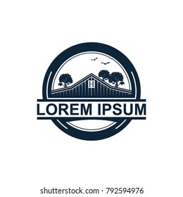 home wood logo vector