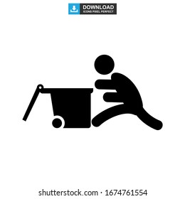 homeless icon or logo isolated sign symbol vector illustration - high quality black style vector icons
