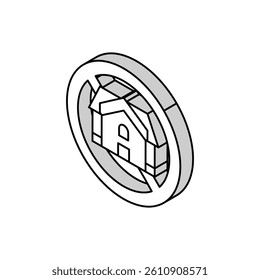 homeless poverty problem isometric icon vector. homeless poverty problem sign. isolated symbol illustration