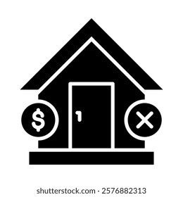 Homelessness Icon Element For Design