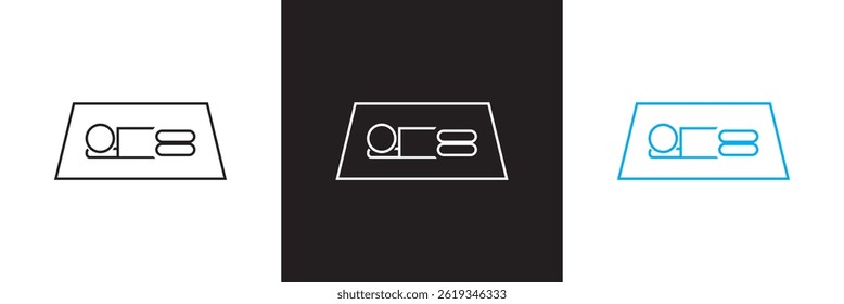 Ícone dos sem-teto .  Vetor para sites, interfaces móveis, apresentações, banner, marca visual etc. Ilustração vetorial. isolada no plano de fundo branco e preto. EPS 10