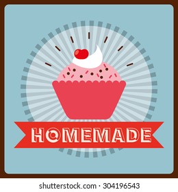 homemade concept design, vector illustration eps10 graphic 