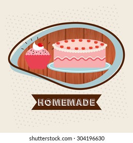 homemade concept design, vector illustration eps10 graphic 