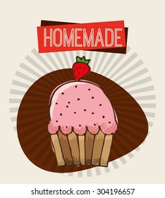 homemade concept design, vector illustration eps10 graphic 