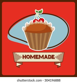 homemade concept design, vector illustration eps10 graphic 