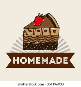 homemade concept design, vector illustration eps10 graphic 