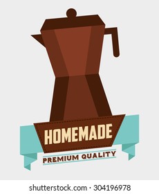 homemade concept design, vector illustration eps10 graphic 