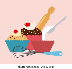 homemade delights design, vector illustration eps10 graphic 