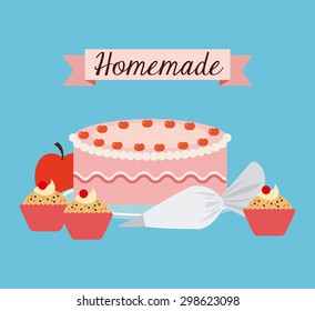 homemade delights design, vector illustration eps10 graphic 