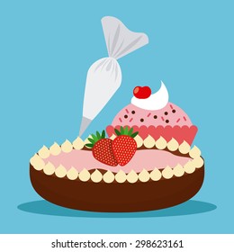 homemade delights design, vector illustration eps10 graphic 