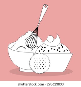 homemade delights design, vector illustration eps10 graphic 