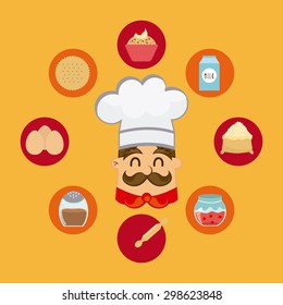 homemade delights design, vector illustration eps10 graphic 