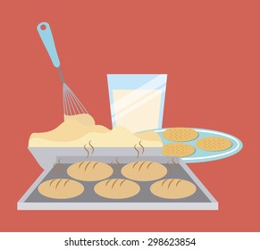 homemade delights design, vector illustration eps10 graphic 