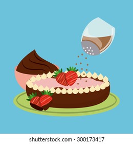 homemade delights design, vector illustration eps10 graphic 