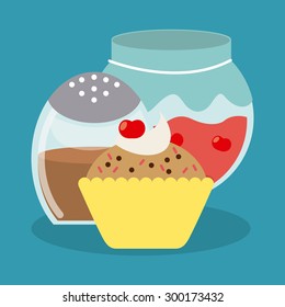 homemade delights design, vector illustration eps10 graphic 
