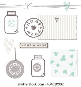 Homemade design elements 