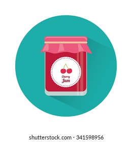 Homemade dessert graphic design, vector illustration eps10