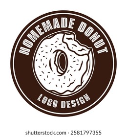 Homemade Donut Logo concept design
