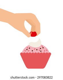 homemade food design, vector illustration eps10 graphic 