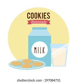 homemade food design, vector illustration eps10 graphic 
