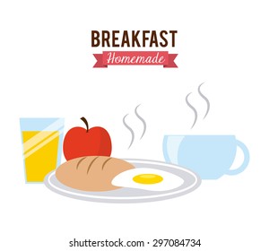 homemade food design, vector illustration eps10 graphic 