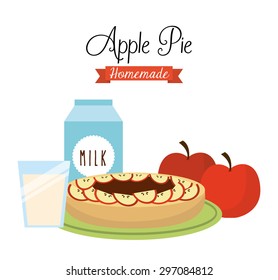 homemade food design, vector illustration eps10 graphic 