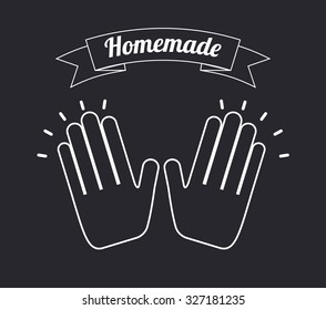 homemade food design, vector illustration eps10 graphic 