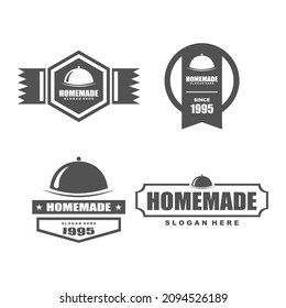 hausgemachtes Logo, einfache und elegante Gestaltung 