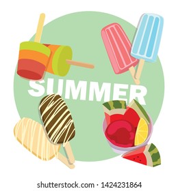 Homemade Popsicle: 4 Different Frozen Summer Treats