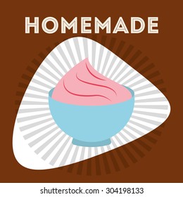 homemade product design, vector illustration eps10 graphic 