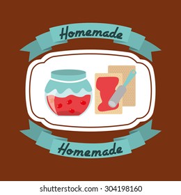 homemade product design, vector illustration eps10 graphic 