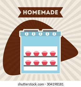 homemade product design, vector illustration eps10 graphic 