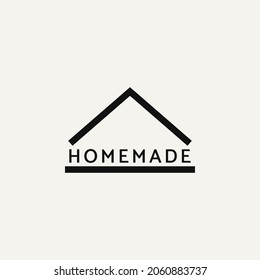 Homemade product symbol. Home made icon simple style.
