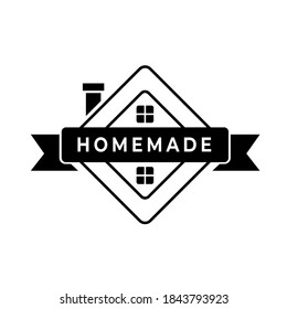 hausgemachte Etikettendesign