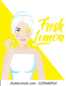 Homemade Skin Lightening (Whitening) Remedies And Treatments with fresh lemon