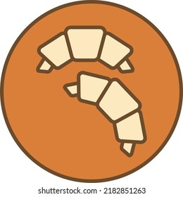 Hausgemachte Süßigkeiten, Illustration, Vektorgrafik auf weißem Hintergrund.