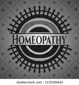 Homeopathy dark emblem