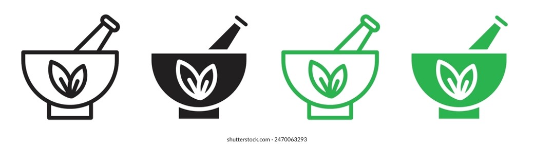 Homeopathy icon illustrating natural healing and alternative medicine, ideal for holistic health practices and wellness centers