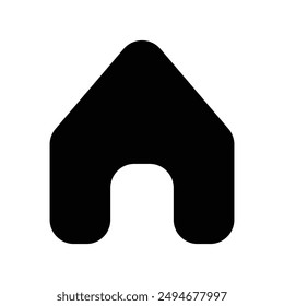 Homepage home icon vector sign