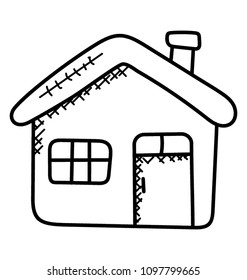
Homepage, icon represent the concept of website homepage 
