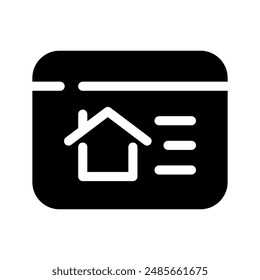 Startseite Symbol Vektorgrafik Symbol Design Illustration
