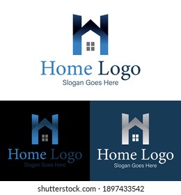 home,real estate building , agent logo